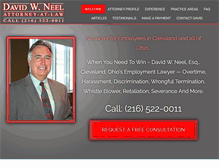 Tablet Screenshot of neellaw.com